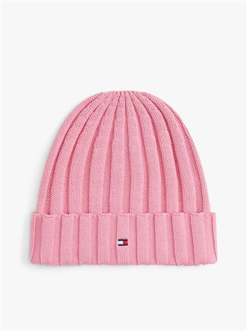 Cappello a coste larghe rosa TOMMY HILFIGER | AU02004THC